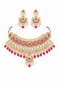 Red Necklace Set