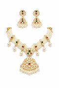 Red & Green Necklace Set